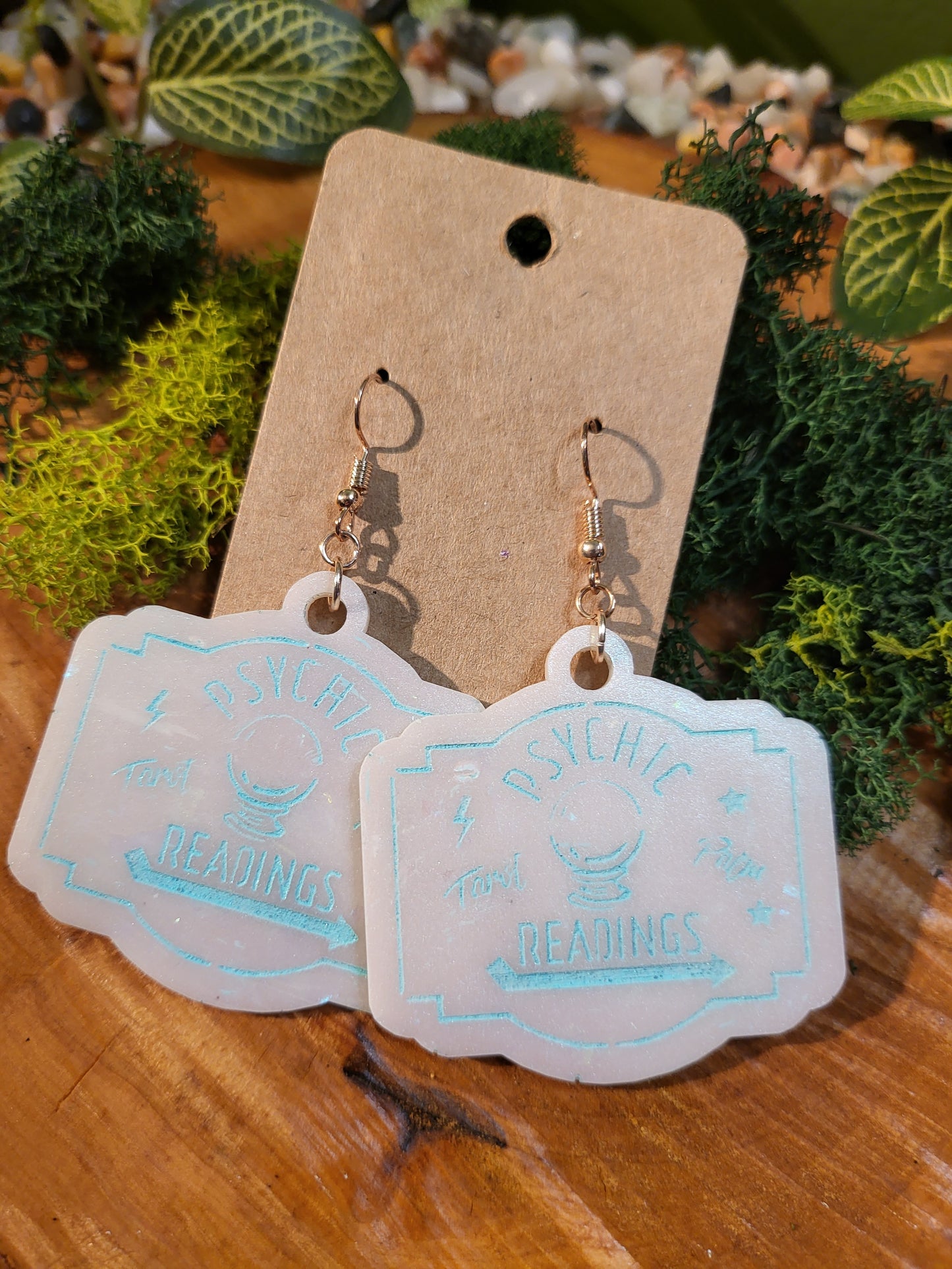 Psychic Reading Sign Earrings