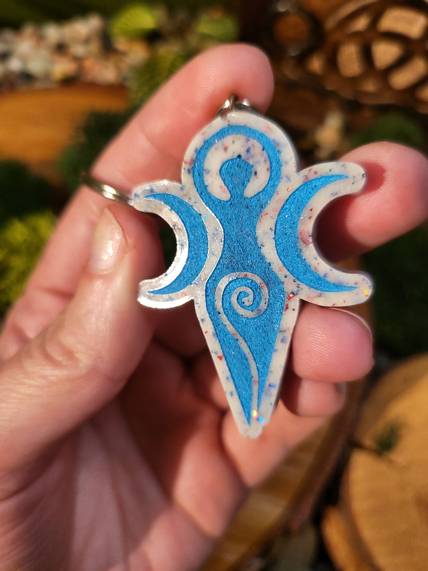 Goddess Keychain