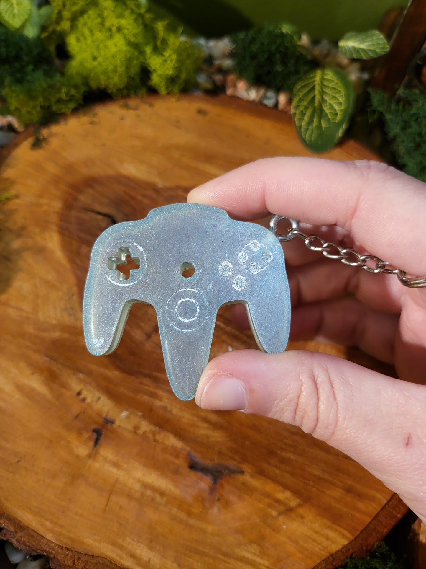 N64 Controller Keychain