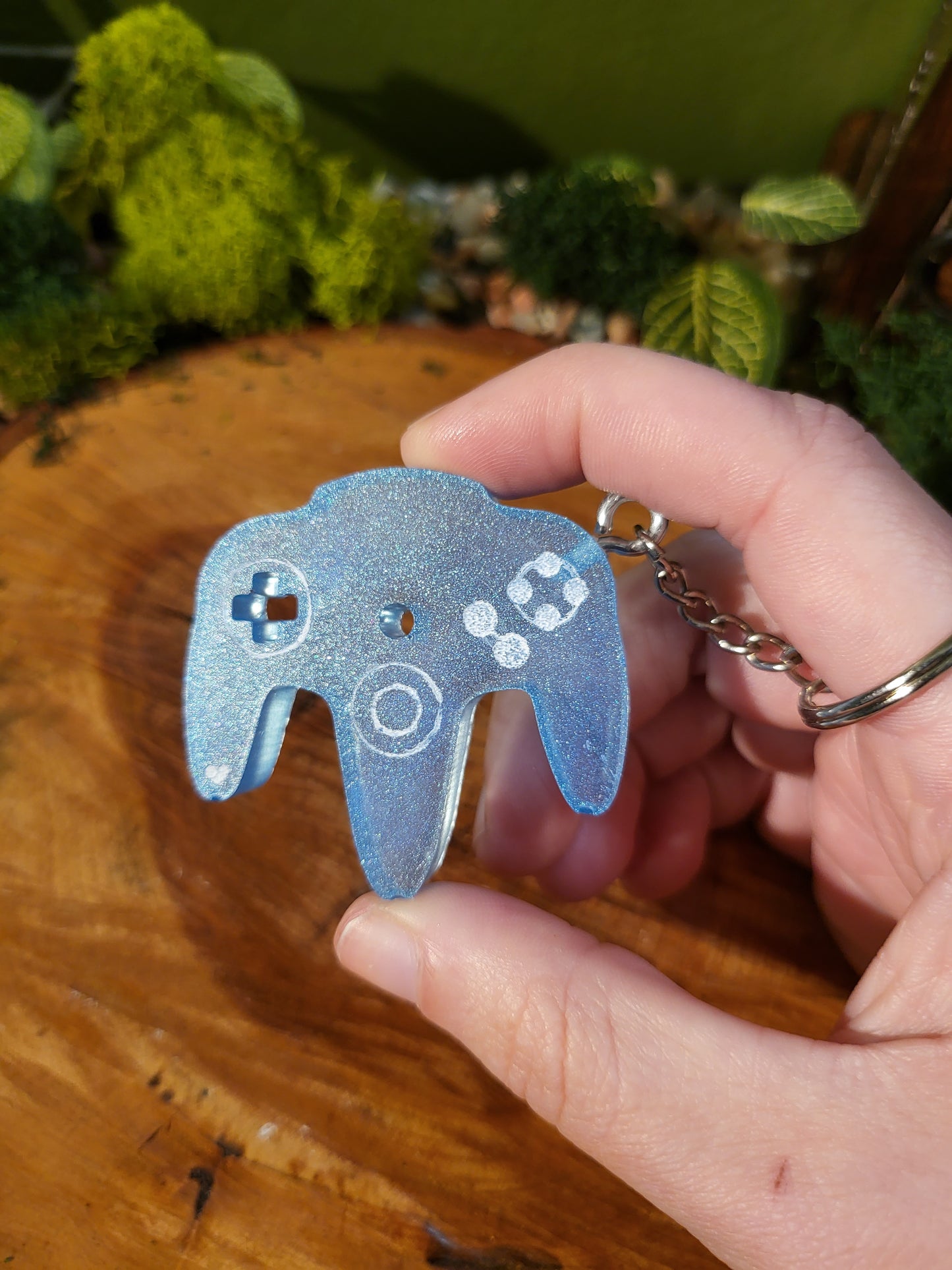 N64 Controller Keychain