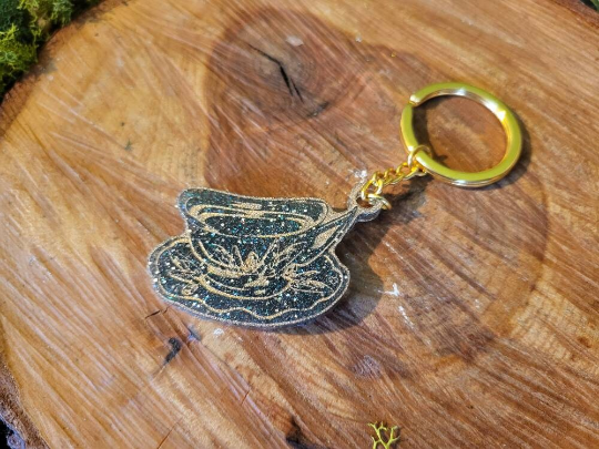 Teacup Keychain