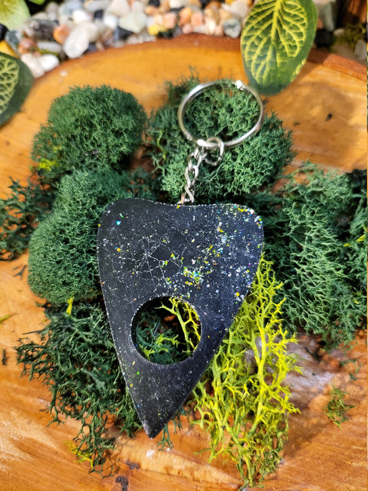 Ouija Planchette - Galaxy Black