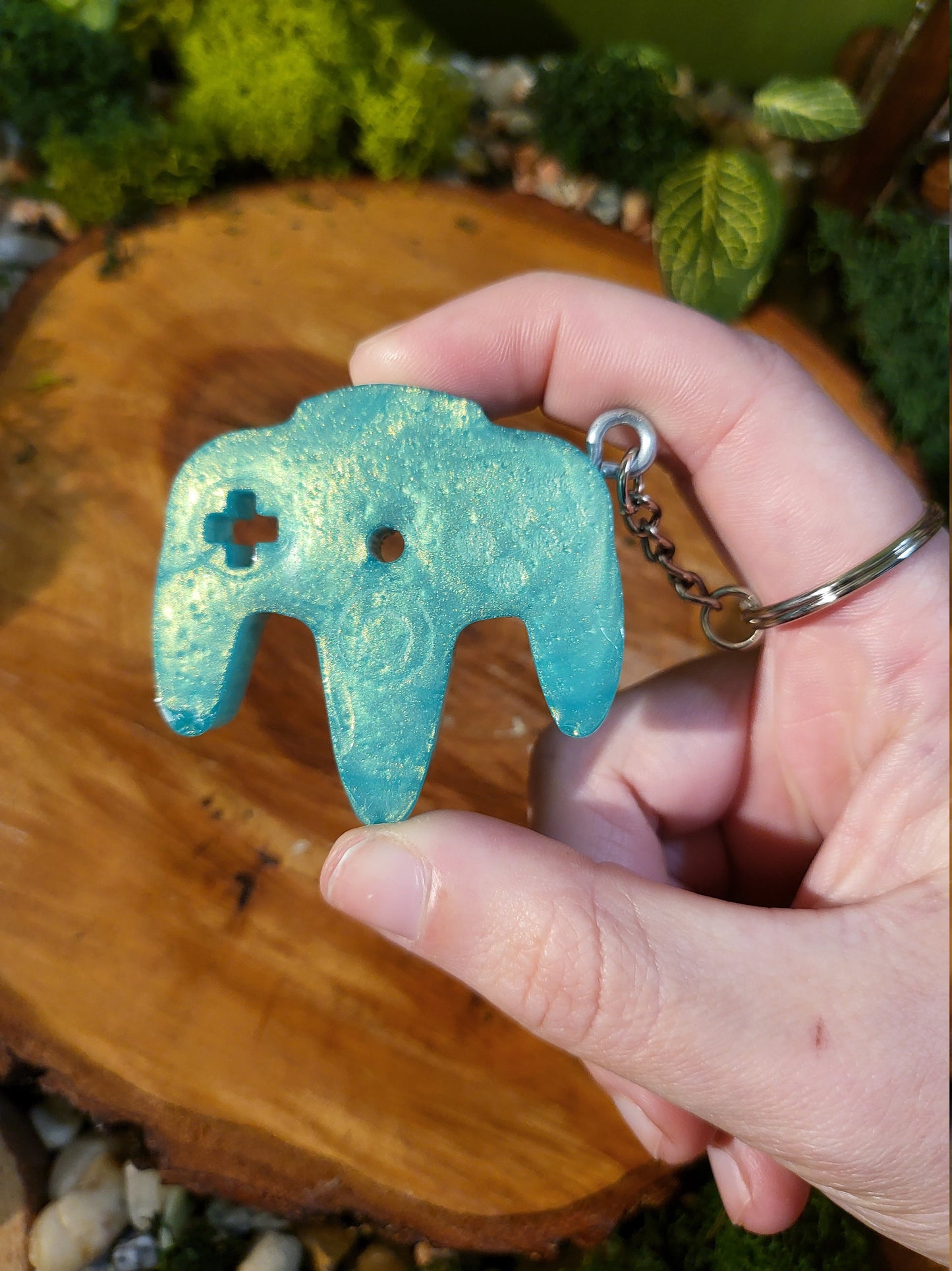 N64 Controller Keychain