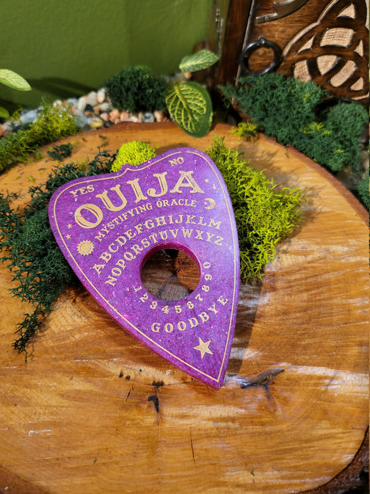 Pink and Gold Ouija Planchette