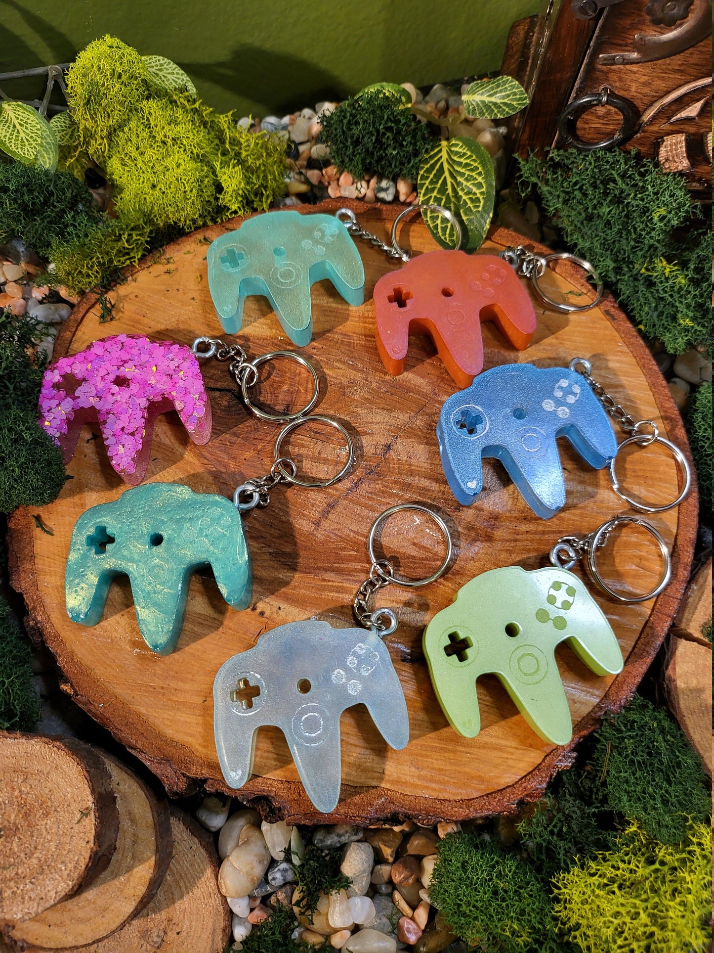N64 Controller Keychain