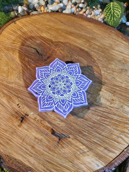 Mandala Etched Magnet