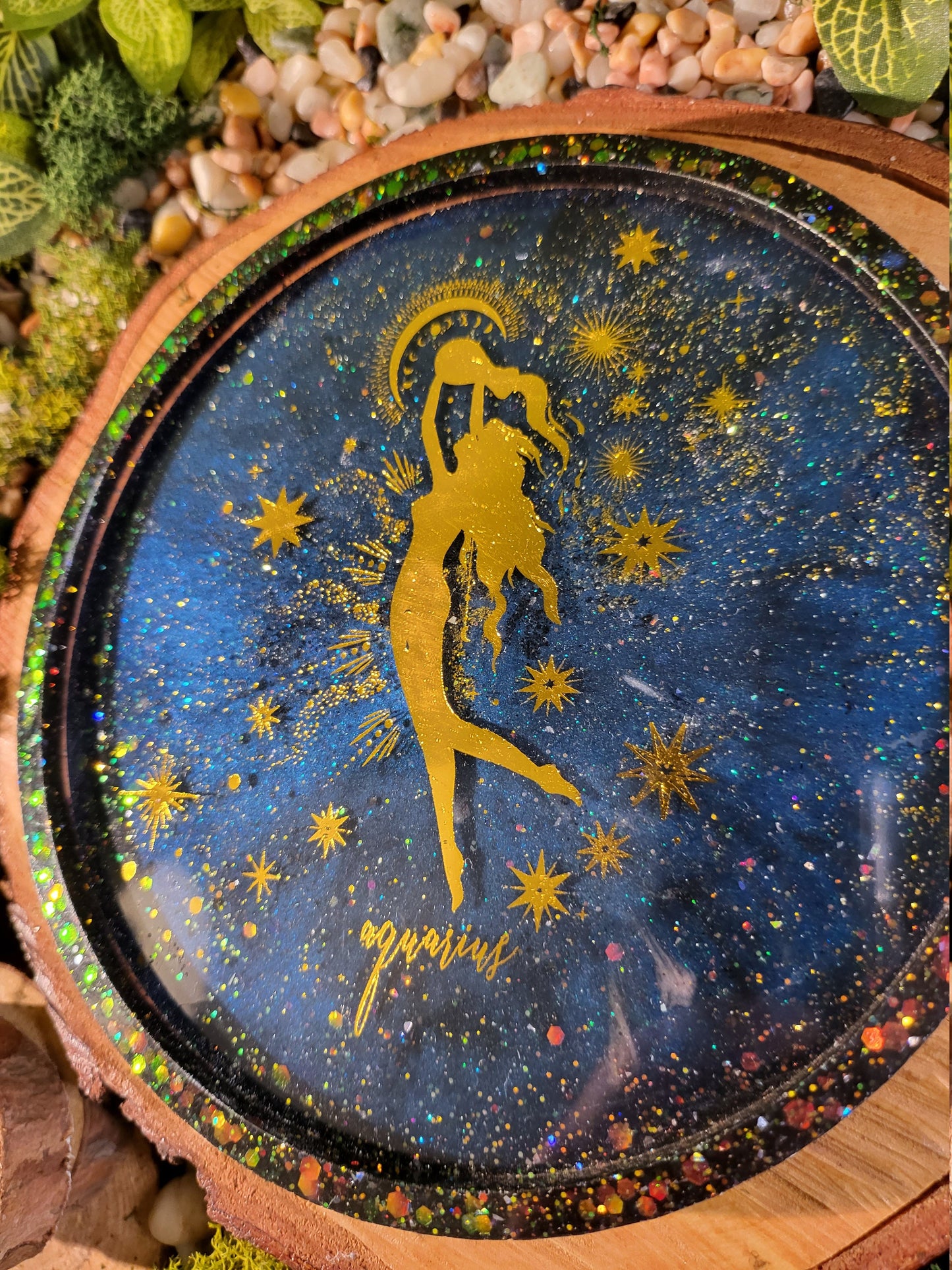 Aquarius Galaxy 6in Tray