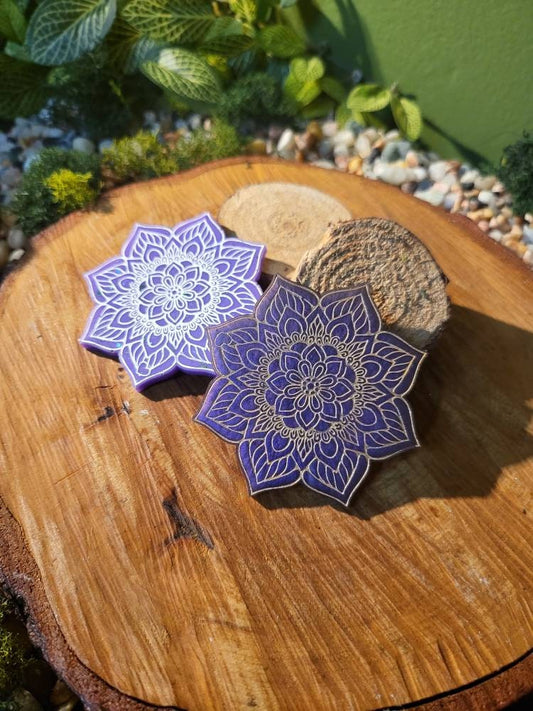 Mandala Etched Magnet