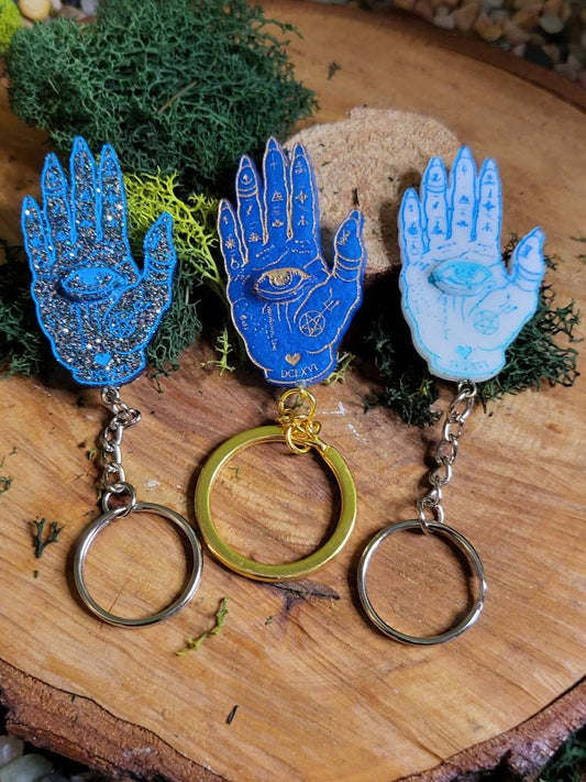 Palmistry Keychain