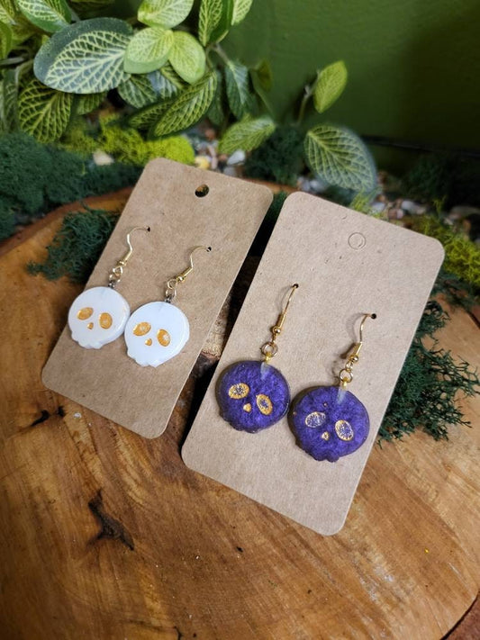 Little Skull Dangle Earrings