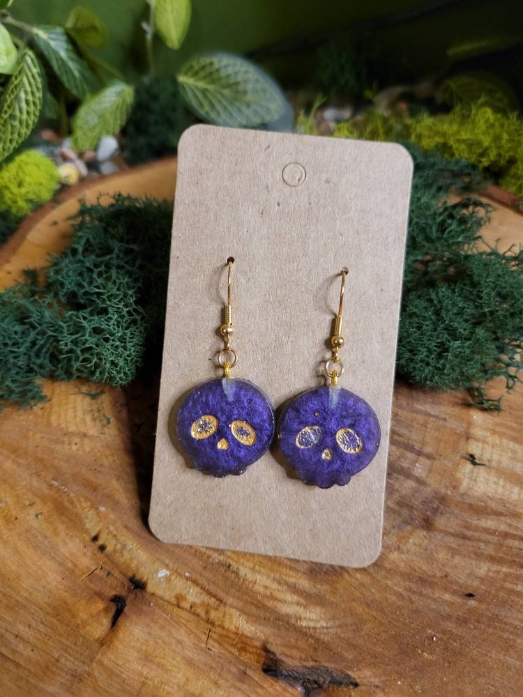 Little Skull Dangle Earrings