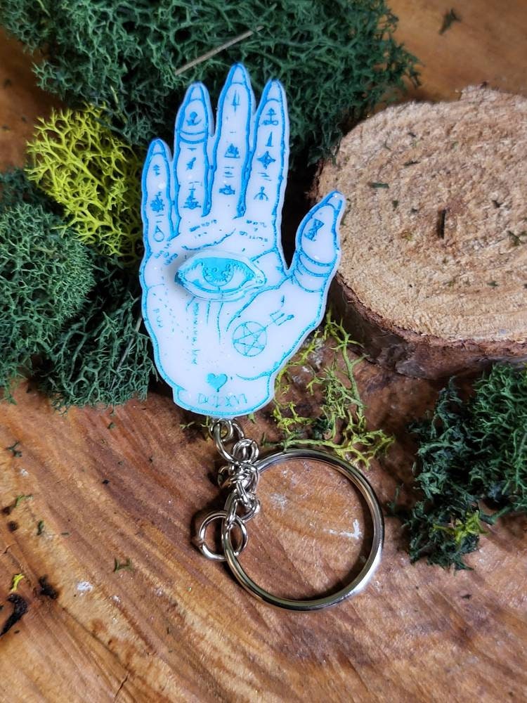 Palmistry Keychain