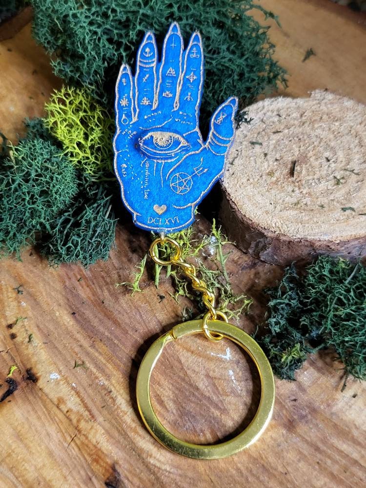 Palmistry Keychain