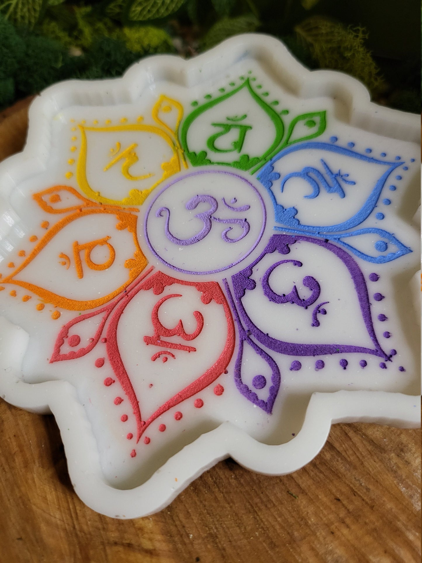 Chakra Trinket Tray, 5in Tray
