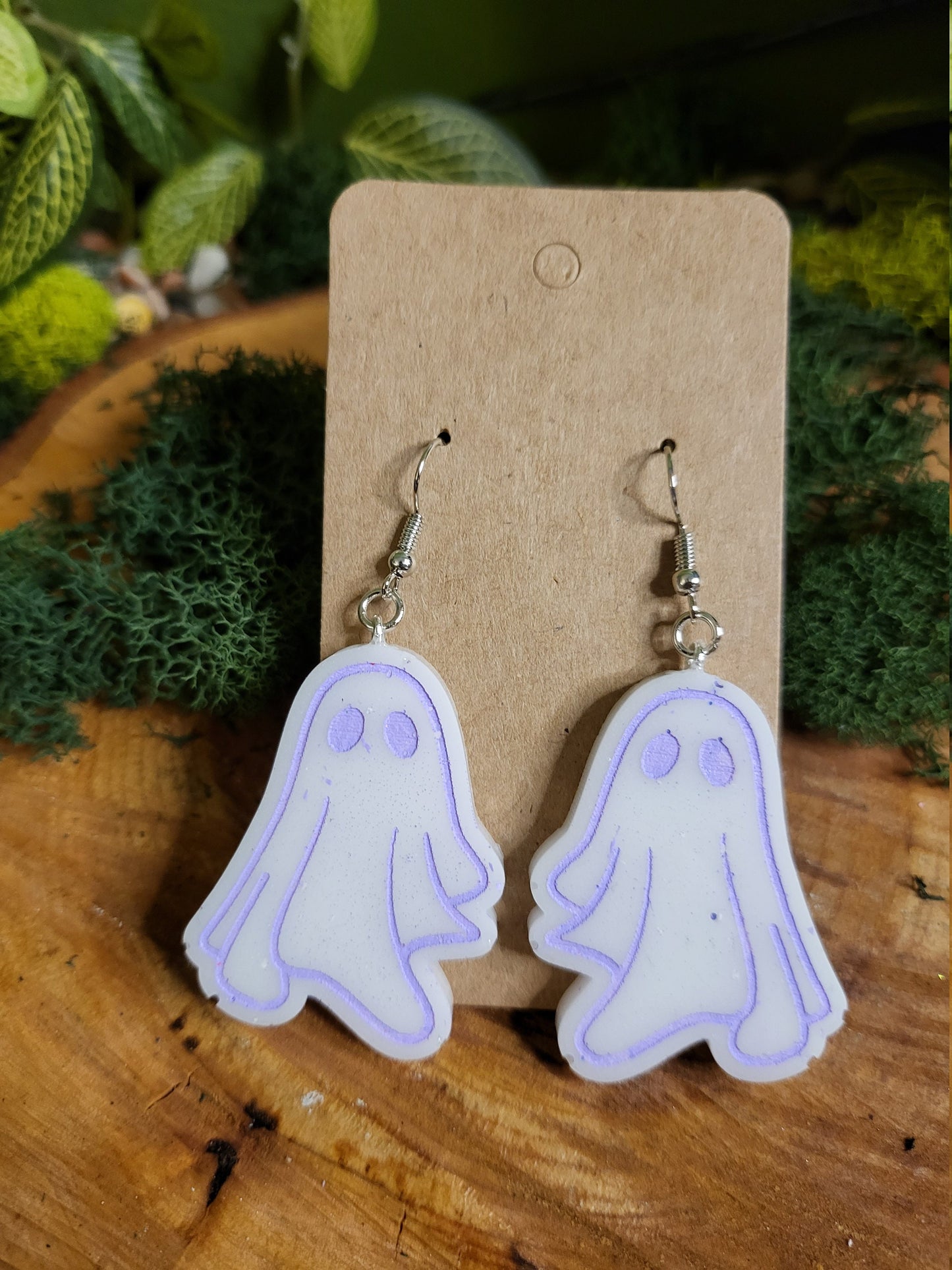 Little Ghost Dangle Earrings