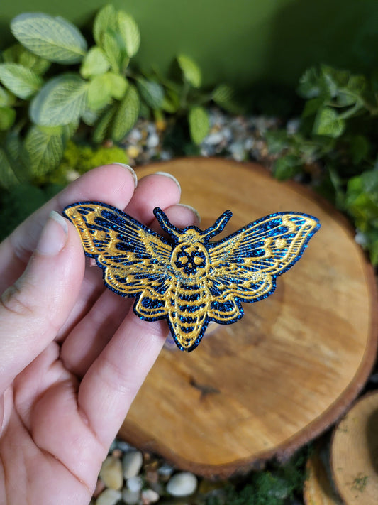 Death's-head hawkmoth Hair Clip
