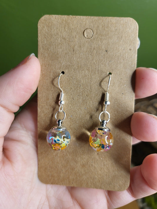 Confetti Little Globe Earrings