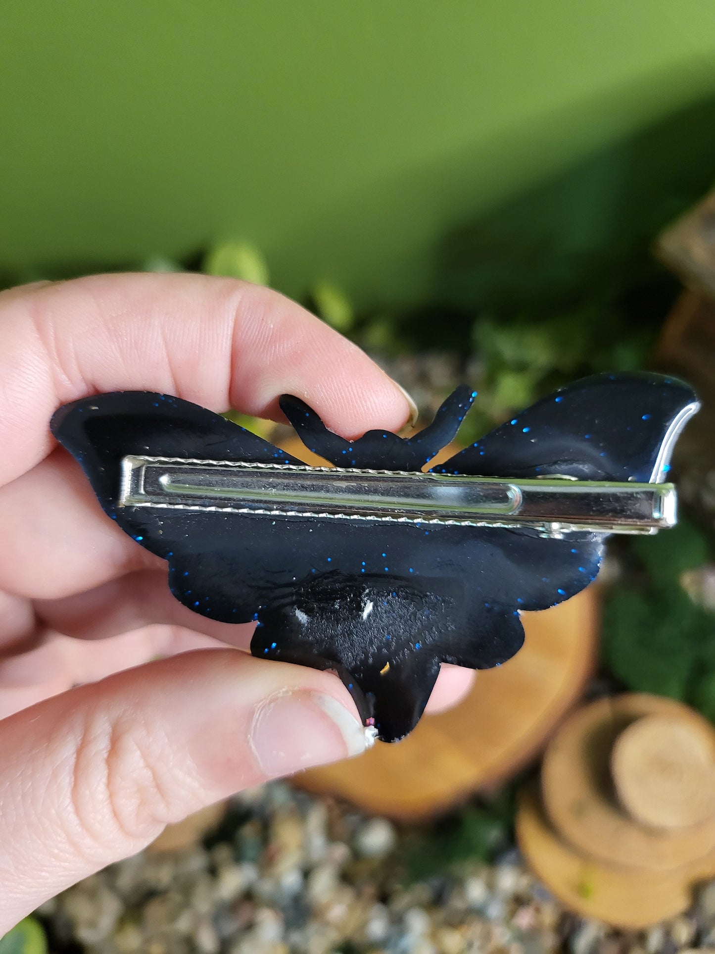 Death's-head hawkmoth Hair Clip