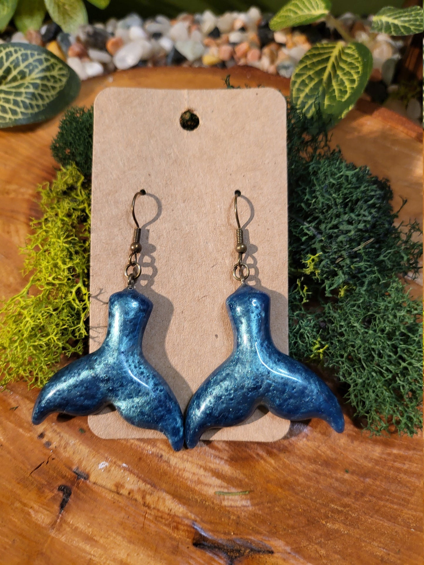 Mermaid Tail Dangle Earrings