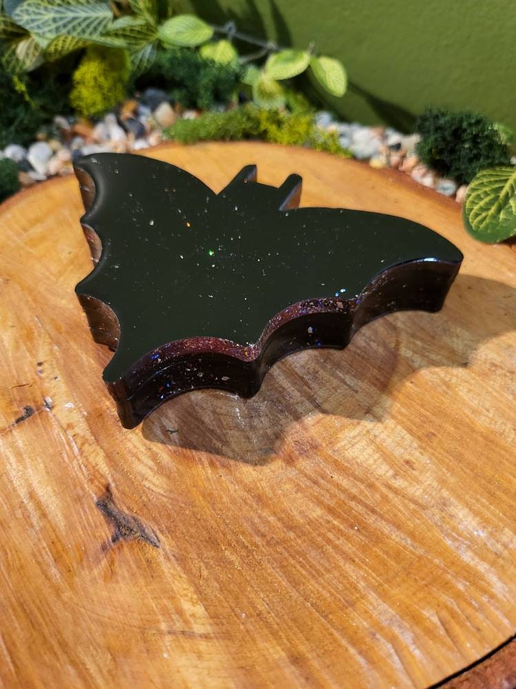 Black Galaxy Shimmer Bat Eyelash Compact