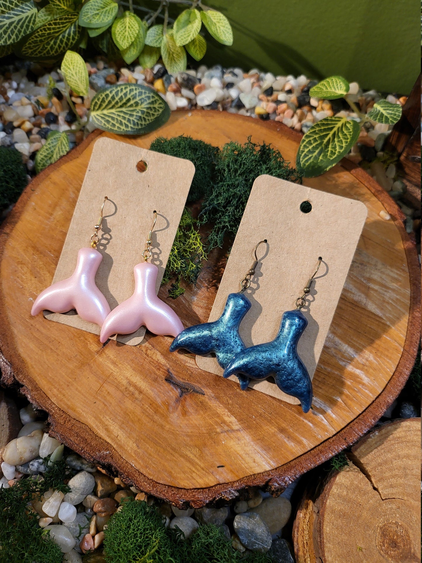 Mermaid Tail Dangle Earrings