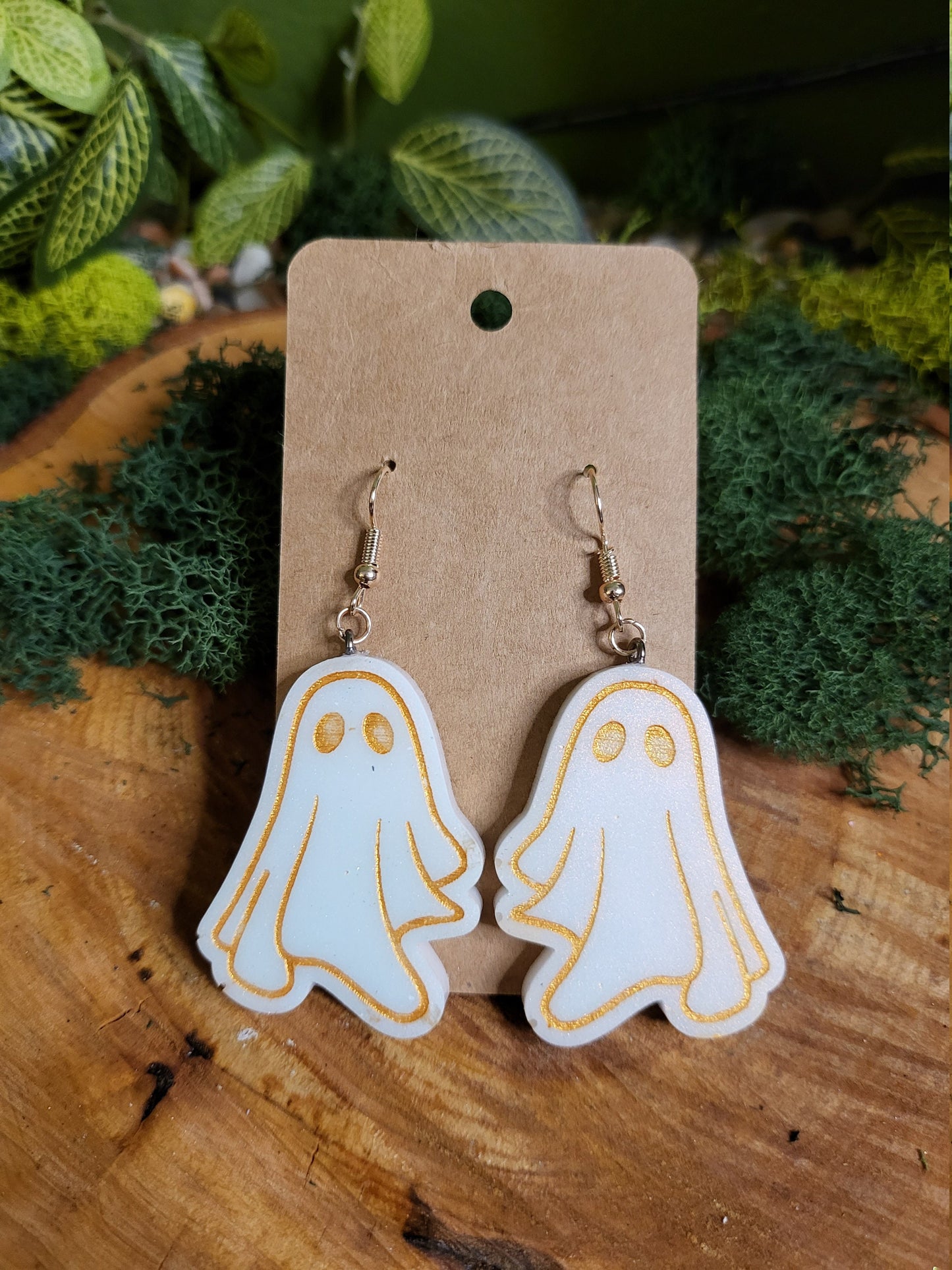 Little Ghost Dangle Earrings