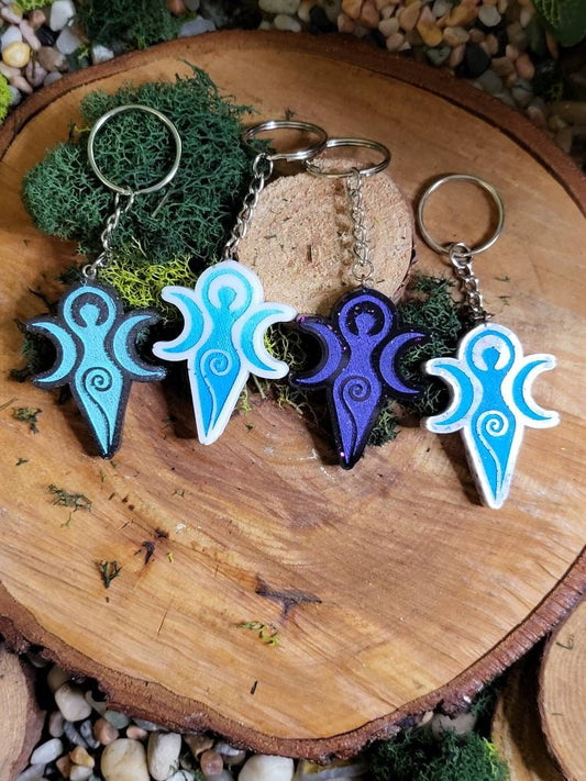 Goddess Keychain