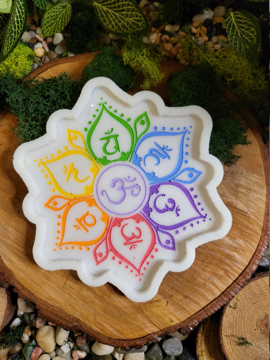 Chakra Trinket Tray, 5in Tray