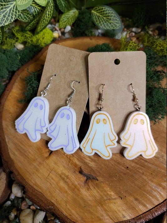 Little Ghost Dangle Earrings